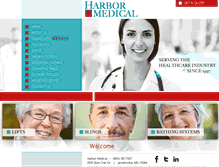 Tablet Screenshot of harbormedicalinc.com